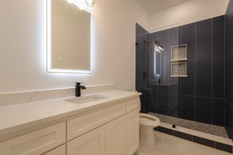 Furnished interior view inside a new home in , Fort Worth (Image 13). Furnished interior view inside a new home in , Fort Worth (Image 13).