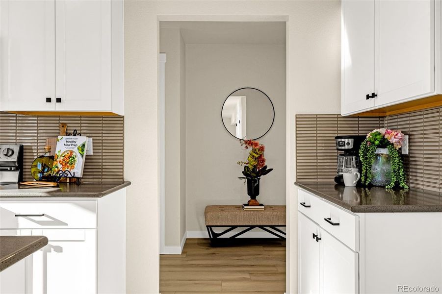 Furnished interior view inside a new home in , Colorado Springs (Image 15).