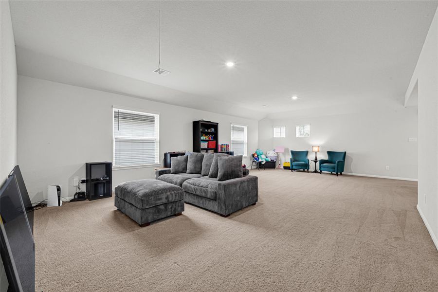 Furnished interior view inside a new home in River's Edge, Conroe (Image 8).