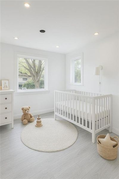Furnished interior view inside a new home in , Atlanta (Image 8).
