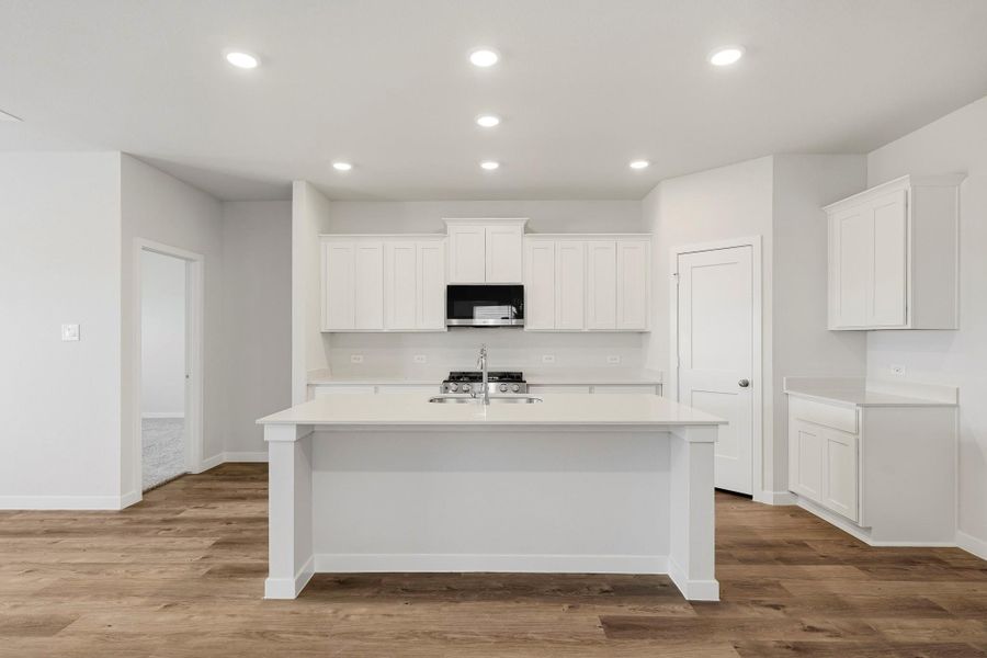 Furnished interior view inside a new home in Northpark South, Porter (Image 7).