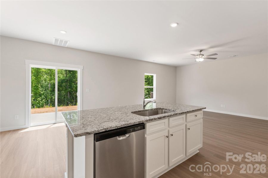 Furnished interior view inside a new home in , Winston-Salem (Image 6).