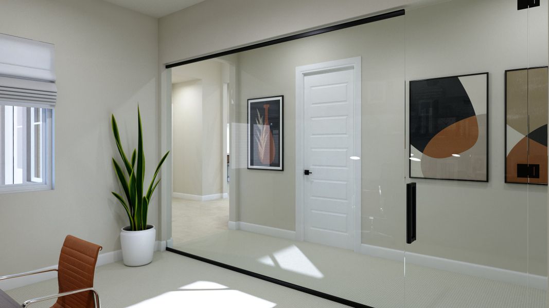 Representative furnished interior of a home built from the The Isleworth by Trumark Homes in RainDance, Windsor (Image 14).