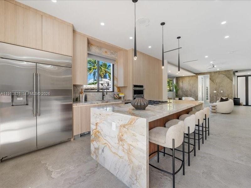Furnished interior view inside a new home in , Miami Beach (Image 7).