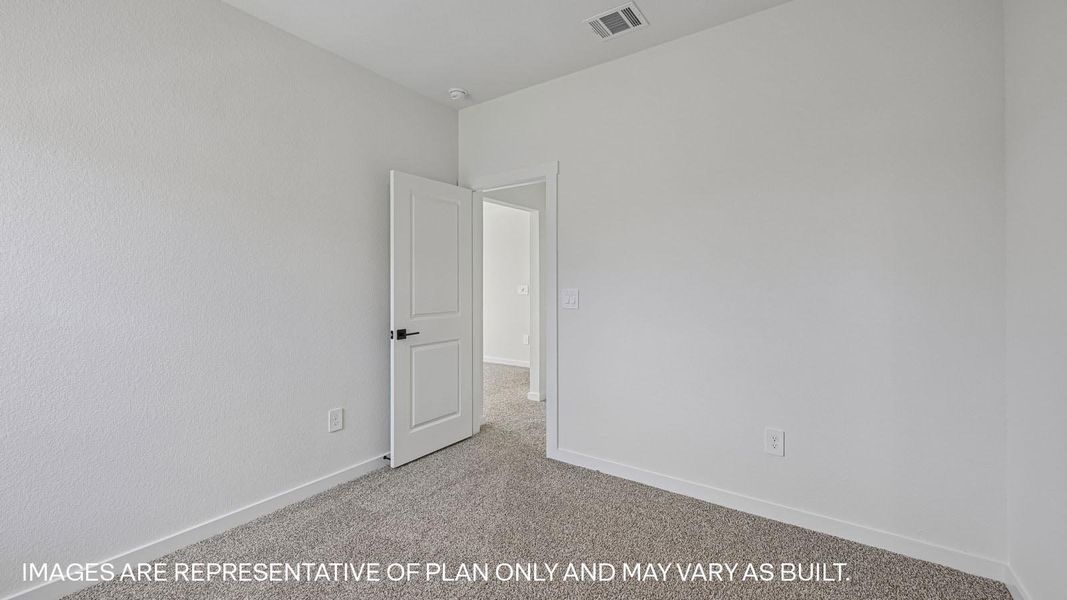Representative unfurnished interior of a home built from the The Keller by D.R. Horton in The Enclave at Bar W Ranch, Leander (Image 28).