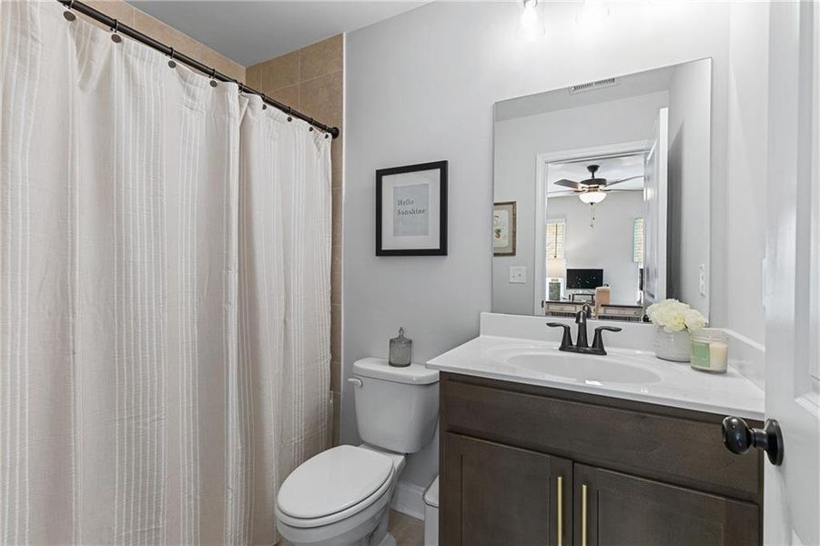 Furnished interior view inside a new home in , Hoschton (Image 35). Furnished interior view inside a new home in , Hoschton (Image 35).