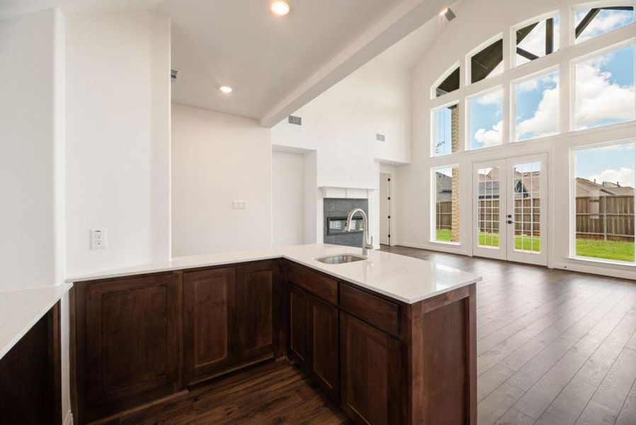 Furnished interior view inside a new home in Buffalo Ridge, Celina (Image 12). Furnished interior view inside a new home in Buffalo Ridge, Celina (Image 12).