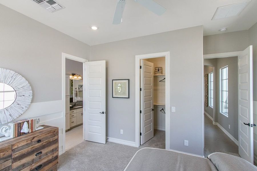 Furnished interior view inside a new home in Harmony at Montecito in Estrella, Goodyear (Image 15).