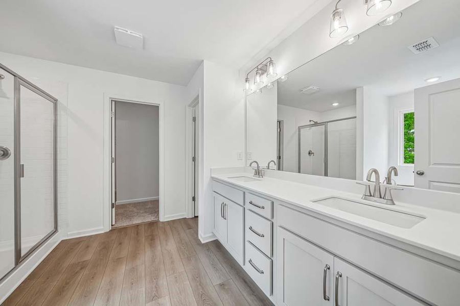 Furnished interior view inside a new home in The Estates at Casteel, Bethlehem (Image 6). Furnished interior view inside a new home in The Estates at Casteel, Bethlehem (Image 6).