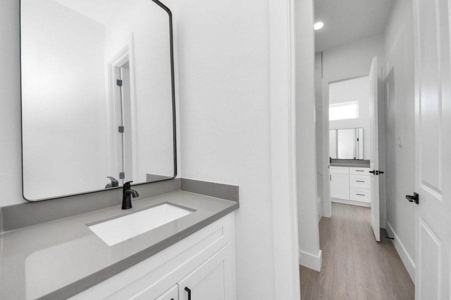 Furnished interior view inside a new home in , Houston (Image 7).