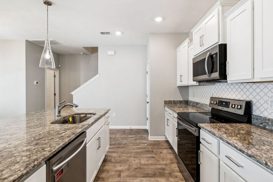 Furnished interior view inside a new home in Jackson Towne, Murfreesboro (Image 8).
