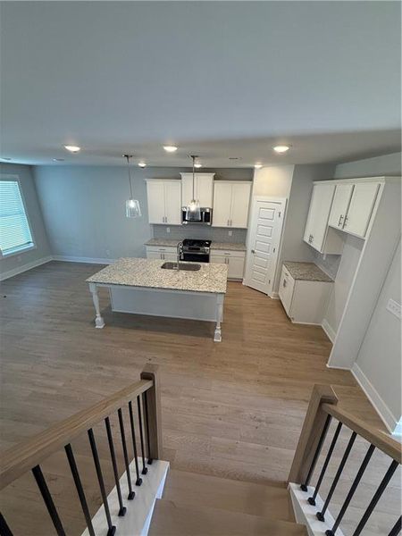Furnished interior view inside a new home in The Fairways at Mirror Lake, Villa Rica (Image 13).