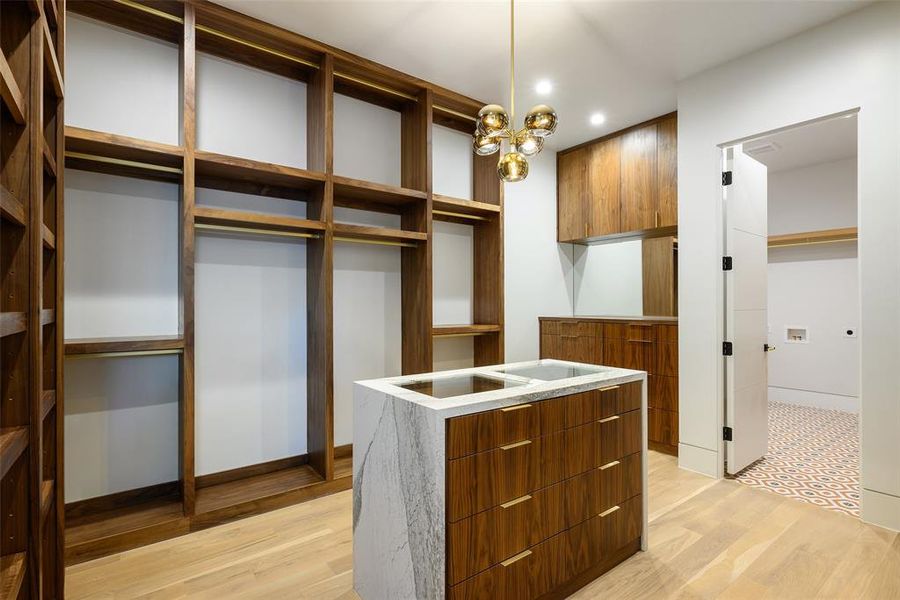 Furnished interior view inside a new home in , Dallas (Image 31).