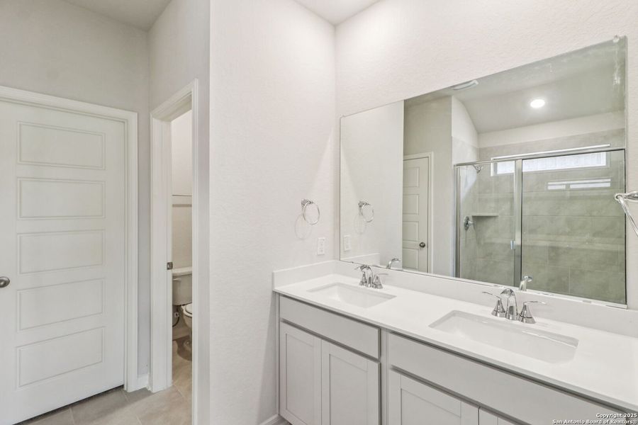 Furnished interior view inside a new home in Kallison Ranch, San Antonio (Image 9).