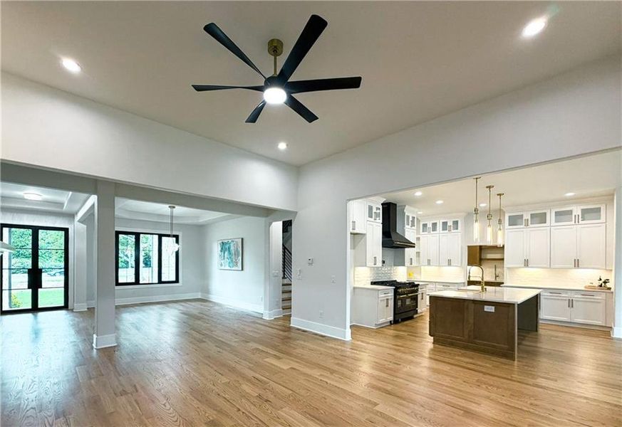 Spacious, unfurnished interior of a new home in , Marietta (Image 33).