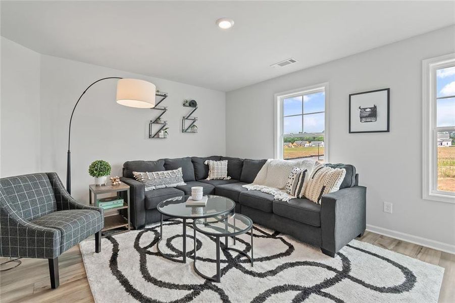 Furnished interior view inside a new home in Summerlin, Winder (Image 16).