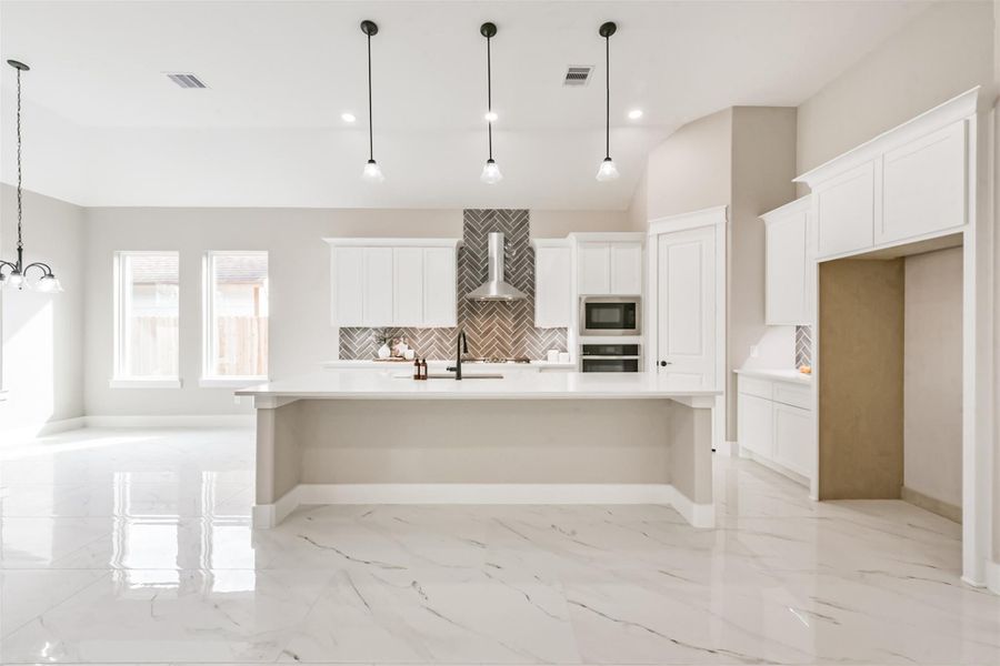 Furnished interior view inside a new home in , Pasadena (Image 16). Furnished interior view inside a new home in , Pasadena (Image 16).