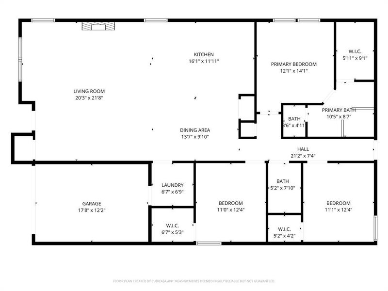 View of floor plan / room layout