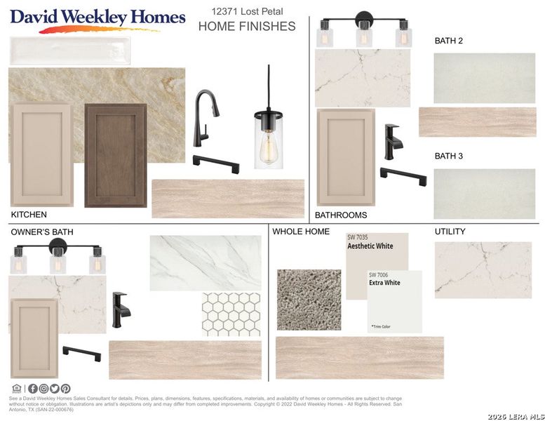 Sample of building materials used in homes in , Schertz (Image 3).