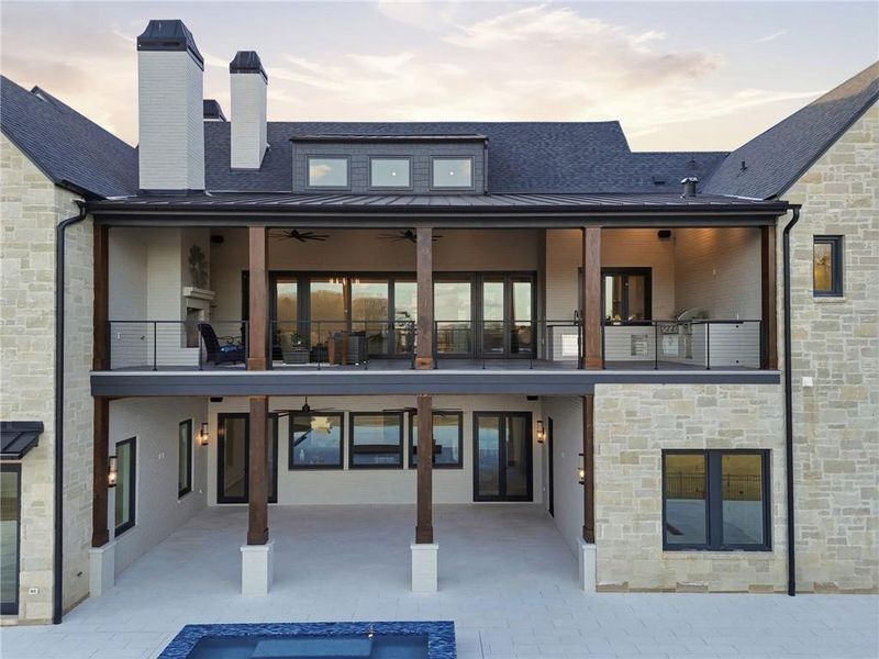 Exterior details and patio area of a home in , Gainesville (Image 52).