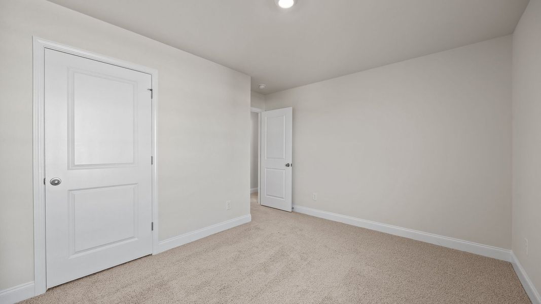 Spacious, unfurnished interior of a new home in Beaver Dam Crossing, Bailey (Image 36). Spacious, unfurnished interior of a new home in Beaver Dam Crossing, Bailey (Image 36).
