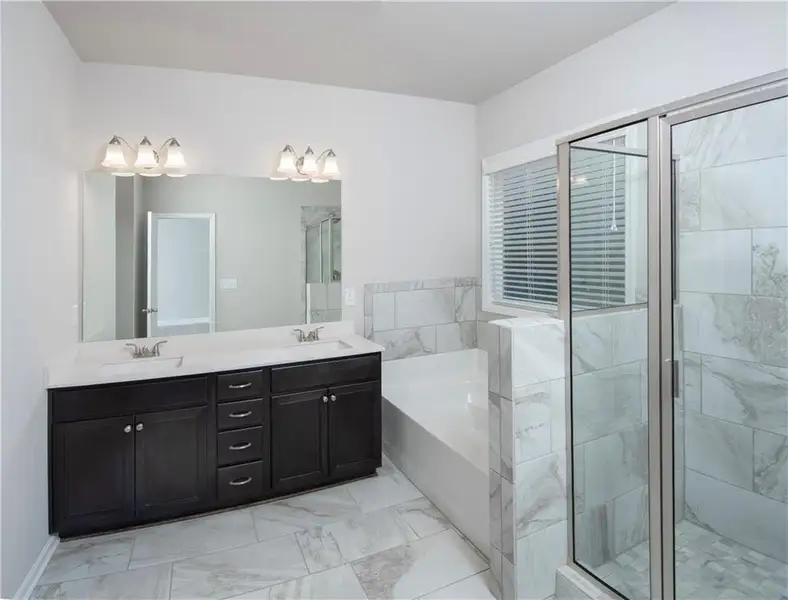 Furnished interior view inside a new home in , Flowery Branch (Image 4).