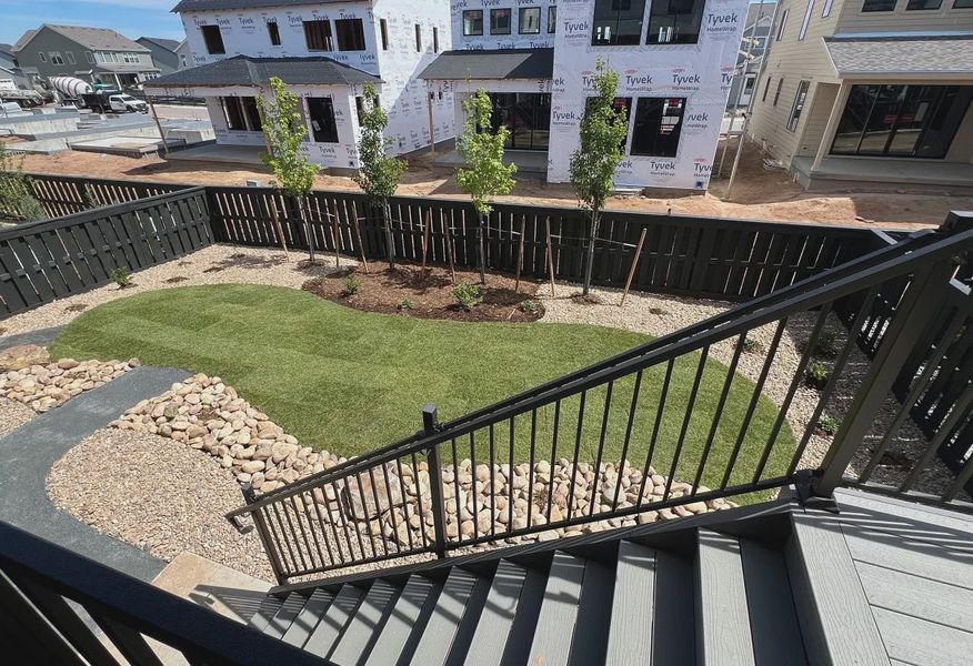 Homesite 139 Backyard Landscaping - 14 of 15 Homesite 139 Backyard Landscaping - 14 of 15