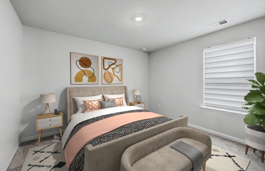 Furnished interior view inside a new home in , Summerville (Image 19).