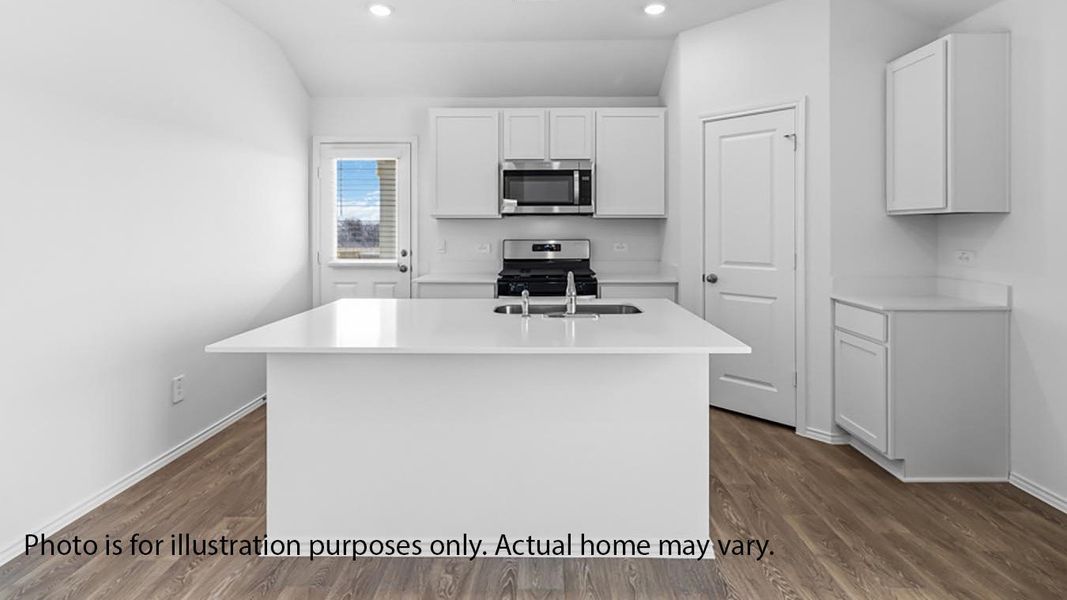 Furnished interior view inside a new home in Marigold, Kyle (Image 6). Furnished interior view inside a new home in Marigold, Kyle (Image 6).