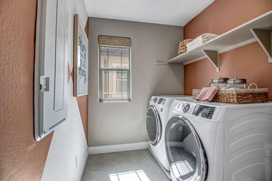 Furnished interior view inside a new home in Ironwood Villages at North Creek, Queen Creek (Image 27).