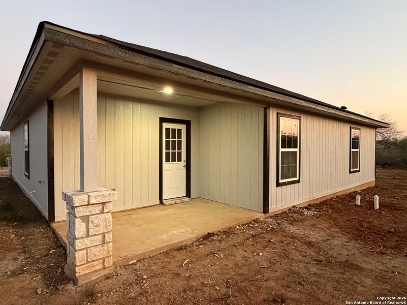 Exterior details and patio area of a home in , Moore (Image 24). Exterior details and patio area of a home in , Moore (Image 24).