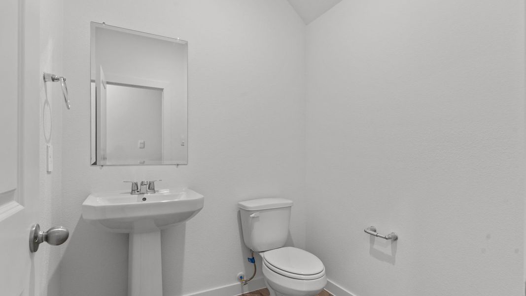 Furnished interior view inside a new home in Villarosa at Tamarron, Katy (Image 11).