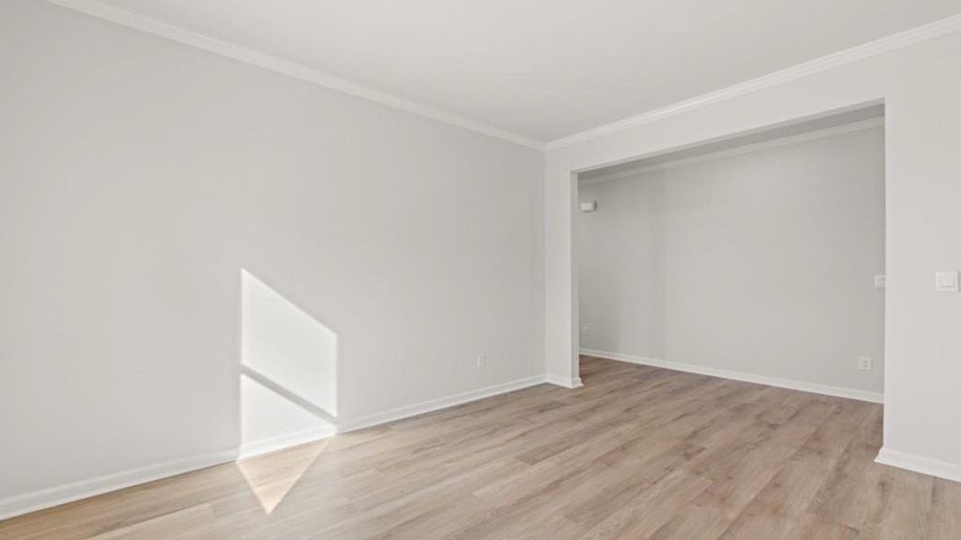 Spacious, unfurnished interior of a new home in Creekview, Atlanta (Image 19). Spacious, unfurnished interior of a new home in Creekview, Atlanta (Image 19).