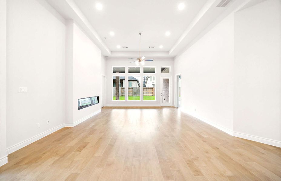 Representative unfurnished interior of a home built from the 3049AU by Ravenna Homes in Audubon 60′, Magnolia (Image 33).