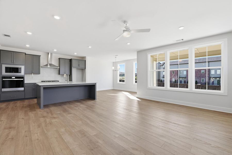 Spacious, unfurnished interior of a new home in Wildflower, Chattanooga (Image 10).
