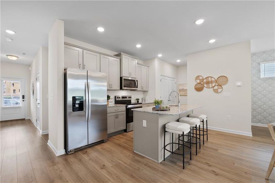 Furnished interior view inside a new home in Walden Park – The Retreat, Jonesboro (Image 4).