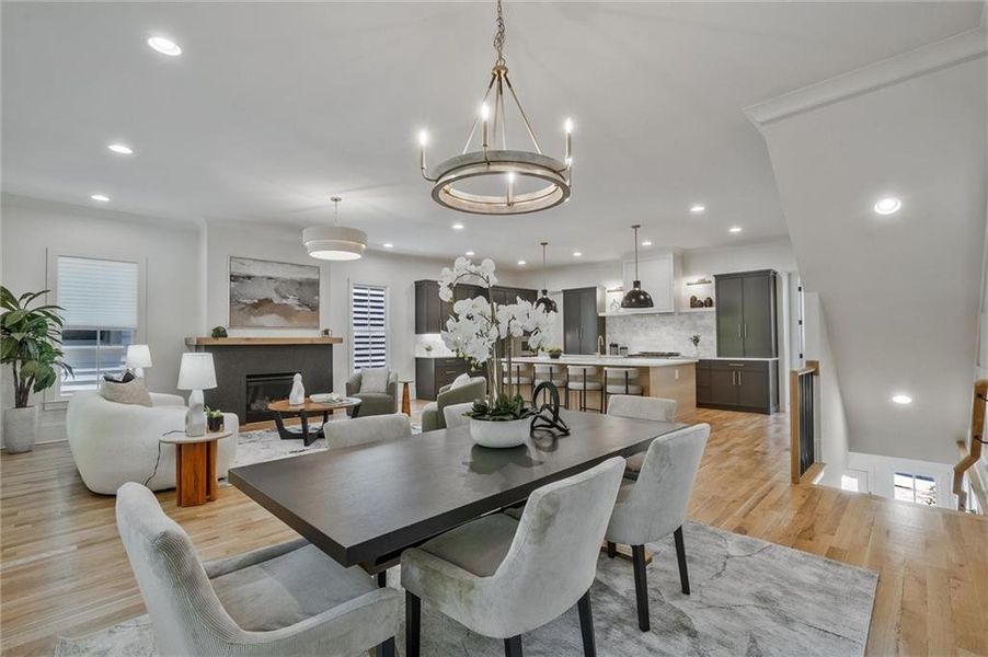 Furnished interior view inside a new home in Pendergrast Farm, Atlanta (Image 33).