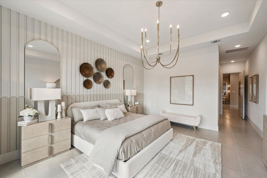 Furnished interior view inside a new home in Audubon, Magnolia (Image 31).