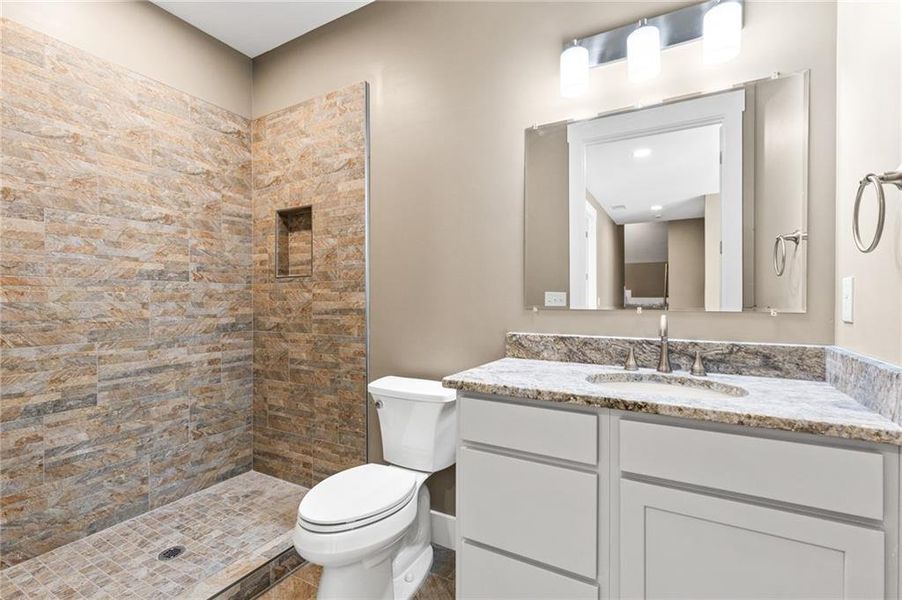 Furnished interior view inside a new home in , Ellijay (Image 6).