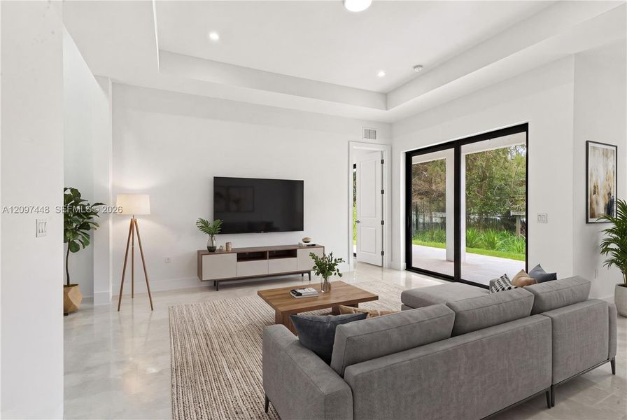 Furnished interior view inside a new home in , Lehigh Acres (Image 6).