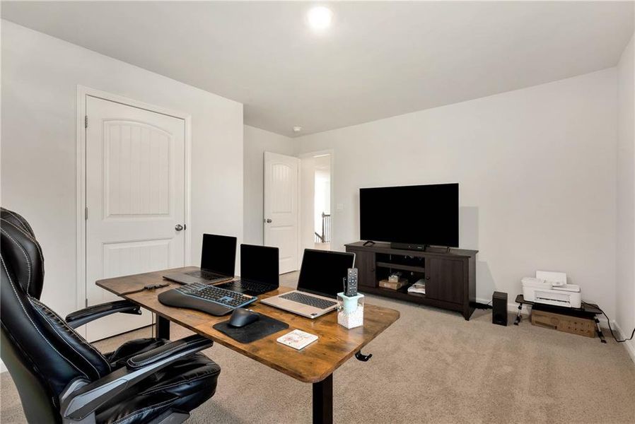 Furnished interior view inside a new home in , Cumming (Image 36).