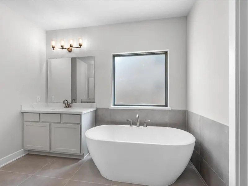 Furnished interior view inside a new home in Lago Mar - 60', Texas City (Image 9). Furnished interior view inside a new home in Lago Mar - 60', Texas City (Image 9).