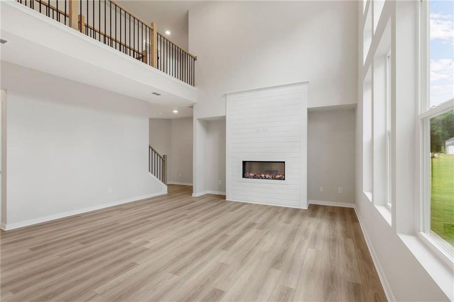 Spacious, unfurnished interior of a new home in Windsong Estates, McDonough (Image 22).