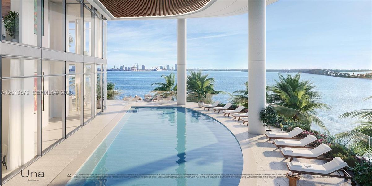 Condo located in Miami, FL showcasing its design and architecture (Image 3).