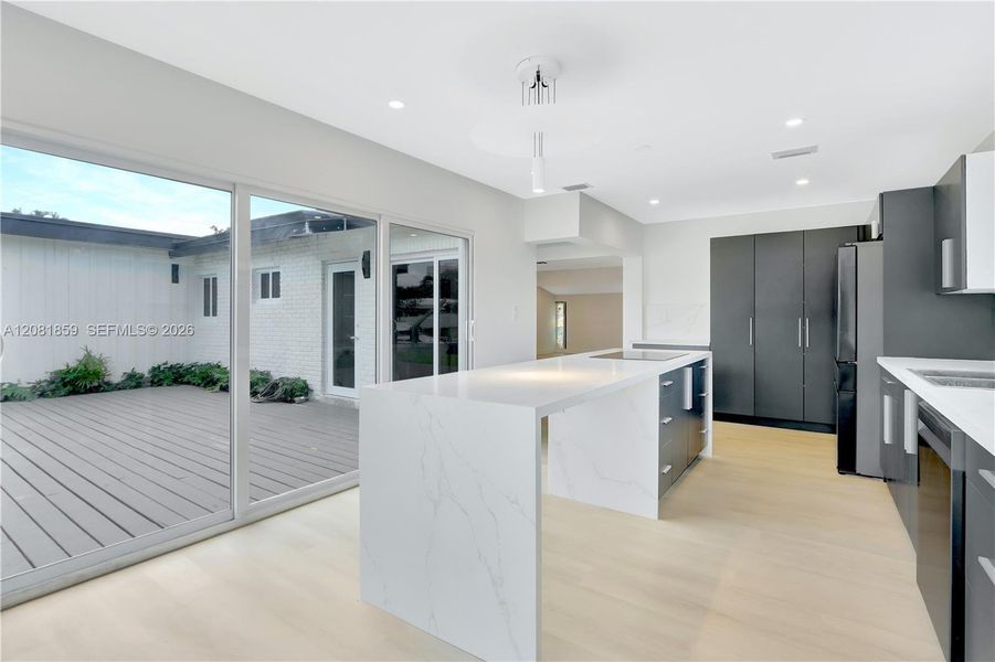 Furnished interior view inside a new home in , Fort Lauderdale (Image 42).