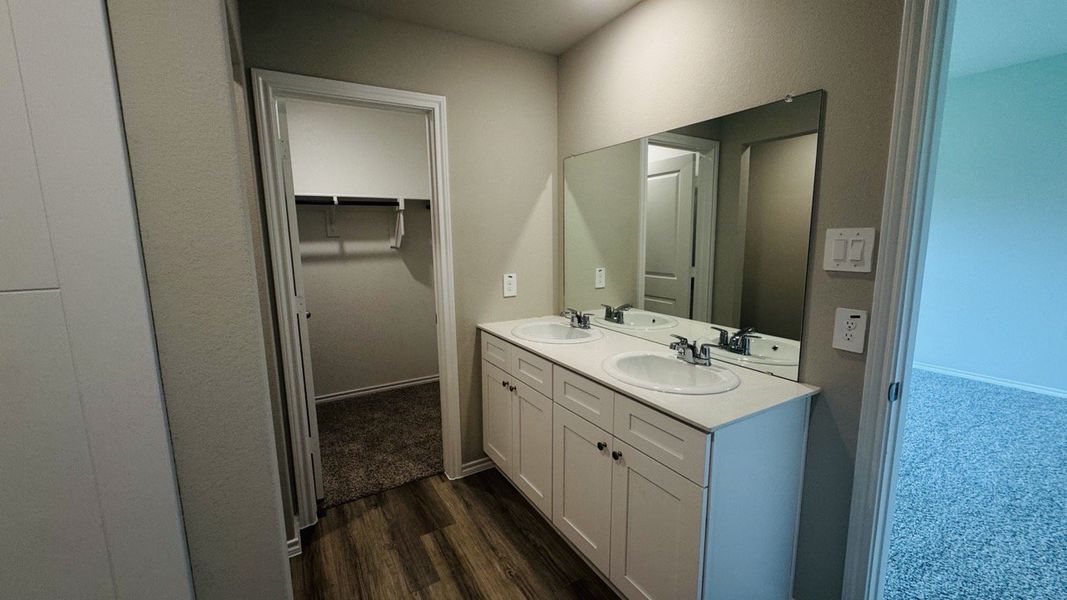 Furnished interior view inside a new home in Lonestar at Liberty Trails, Fort Worth (Image 7).