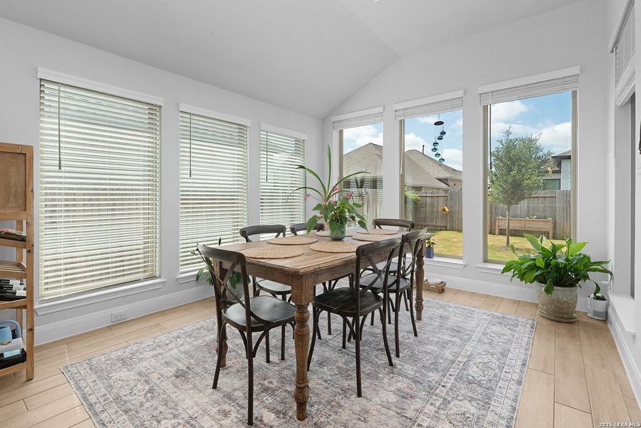 Furnished interior view inside a new home in Meadows of Mill Creek, Seguin (Image 38).