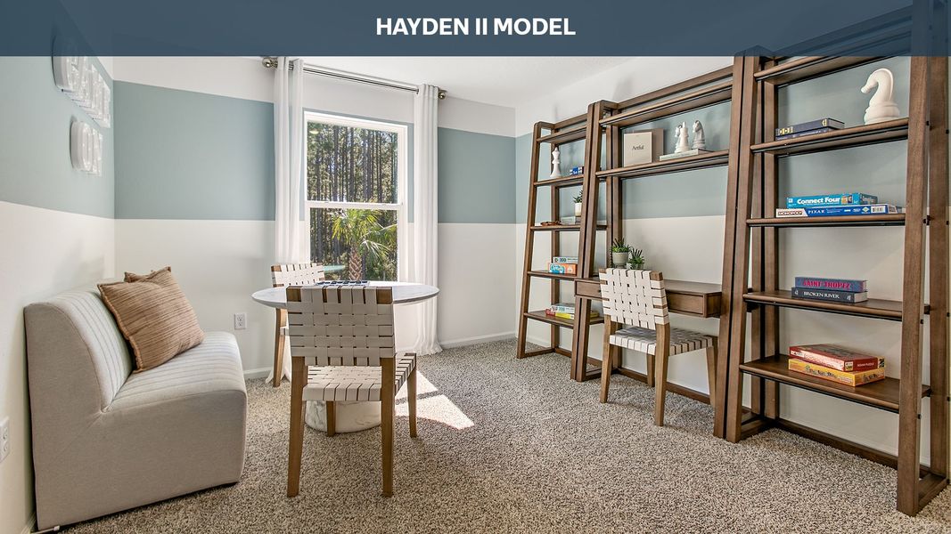 Furnished interior view inside a new home in The Arbors, Jacksonville (Image 25).