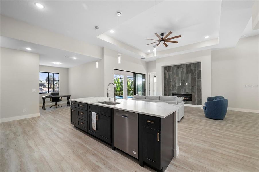 Furnished interior view inside a new home in , Punta Gorda (Image 12).