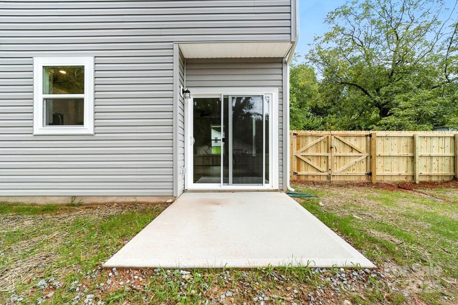 Exterior details and patio area of a home in , Shelby (Image 4).